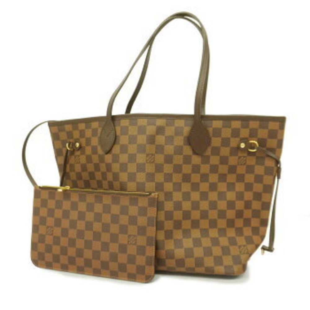 Louis Vuitton Damier Neverfull MM Tote Bag